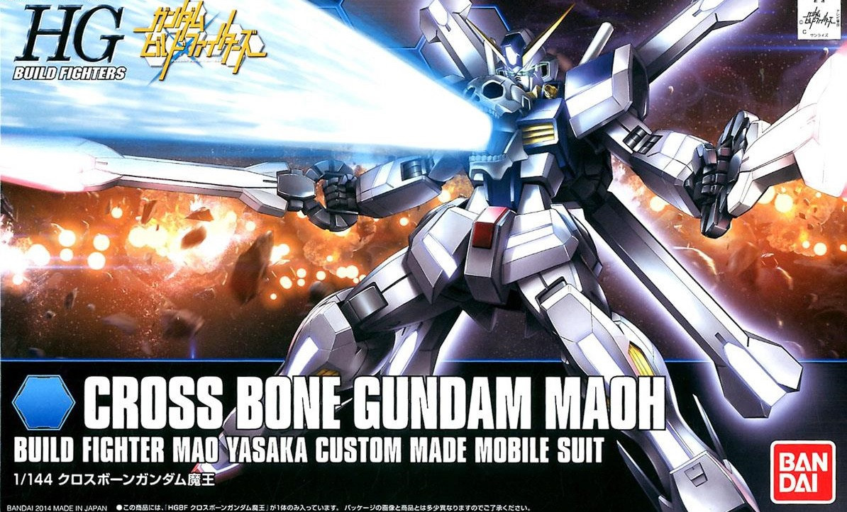 Cross Bone Gundam Maoh box art