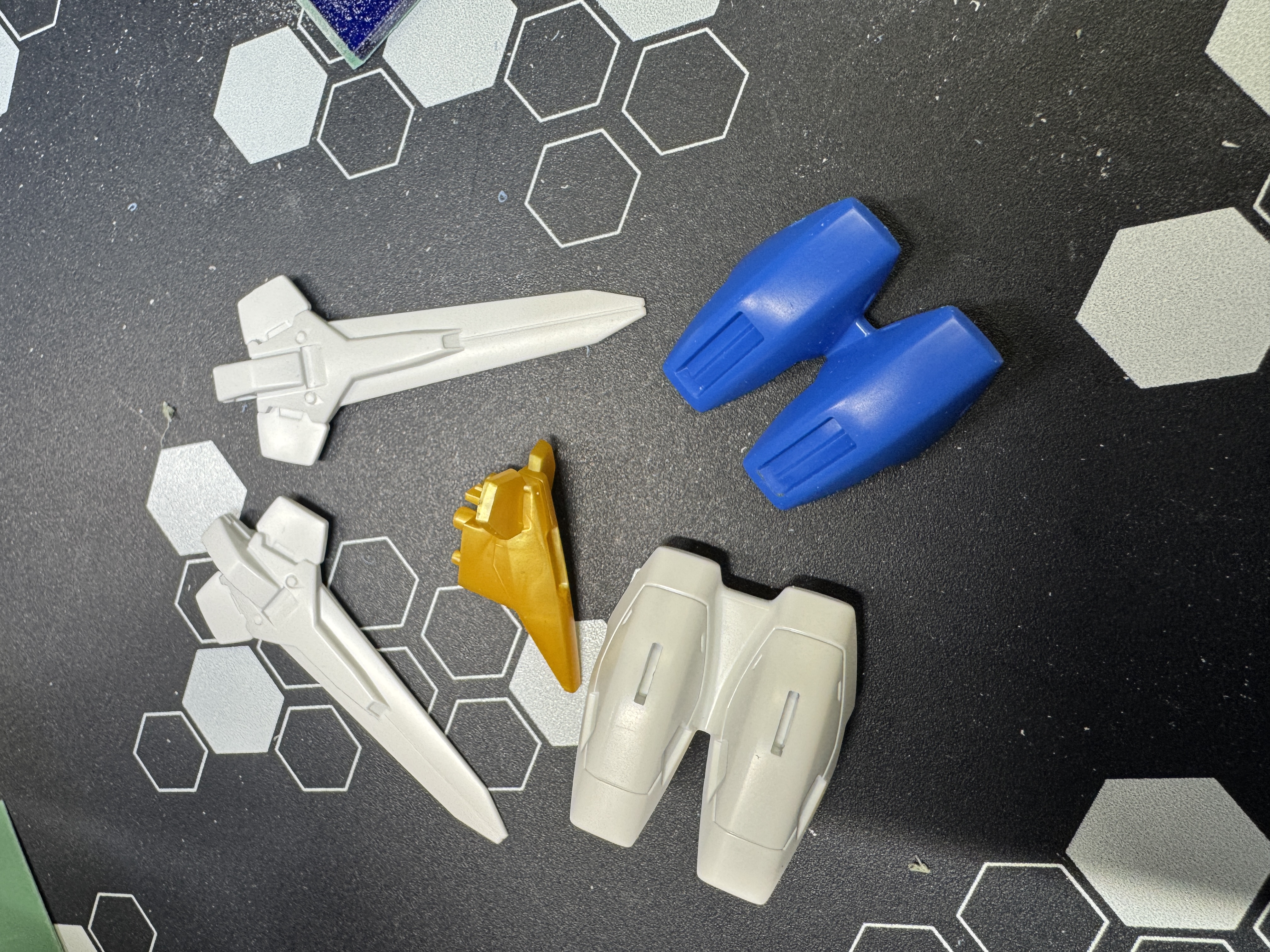 Waist pieces that need scribing