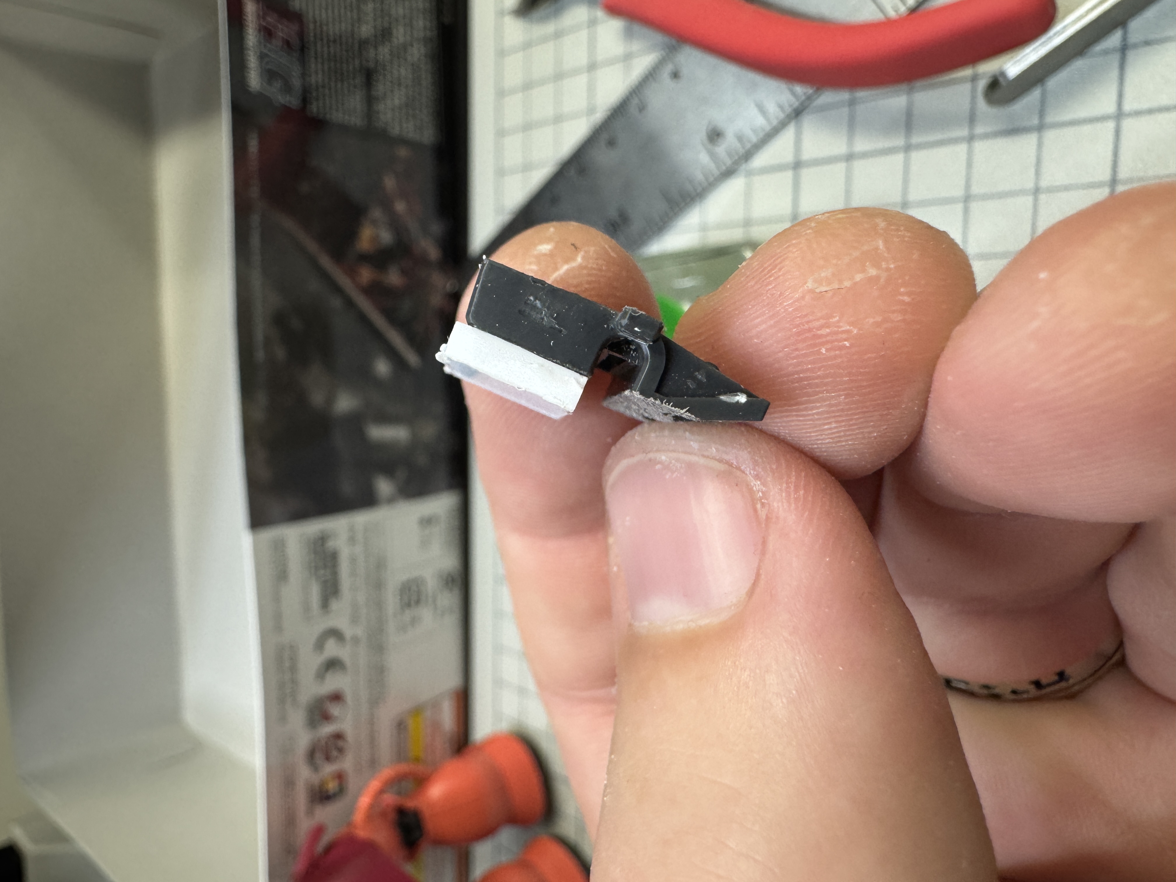 Adding PLA Plate to backpack mount