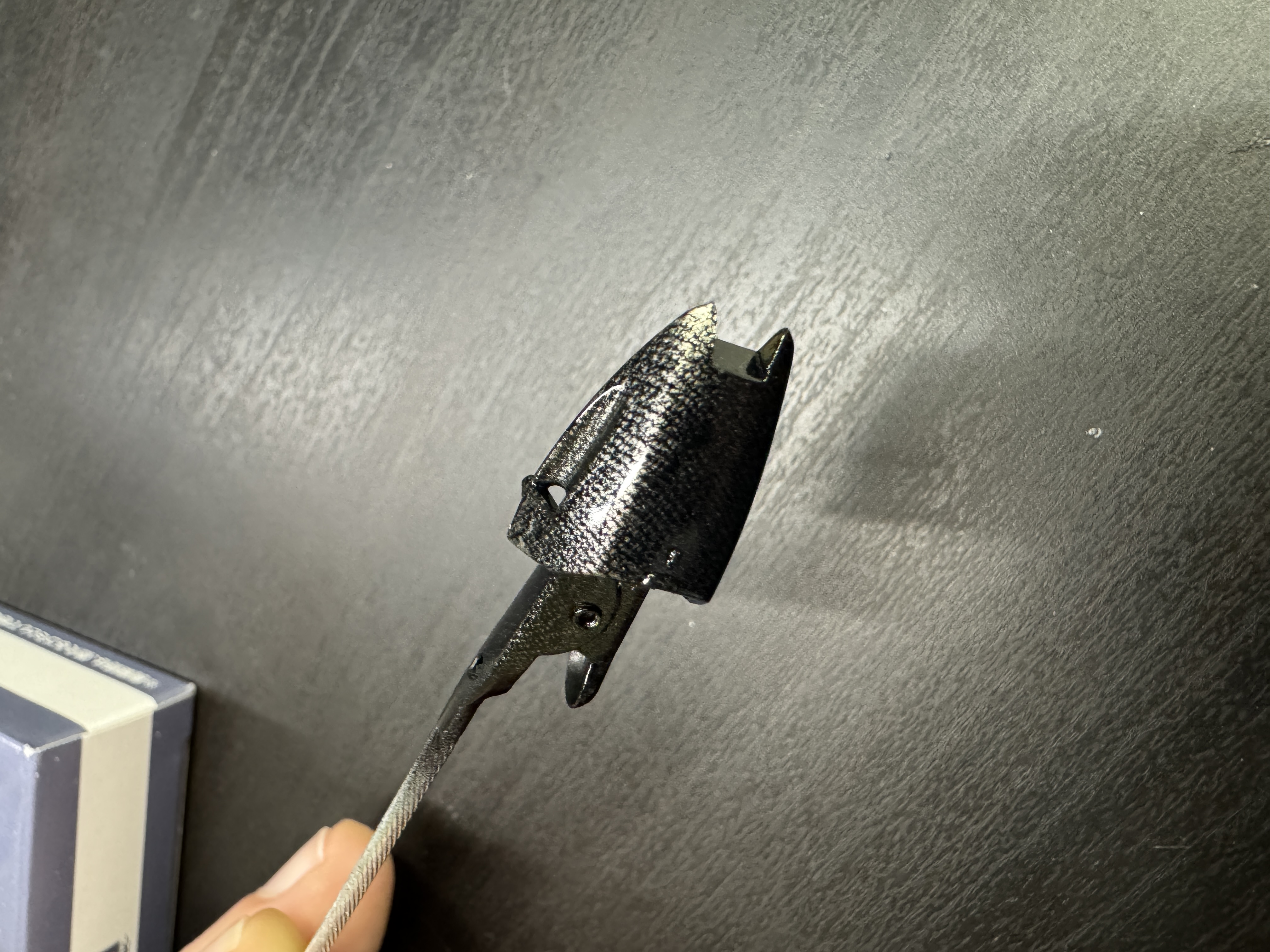 All carbon fiber parts finished