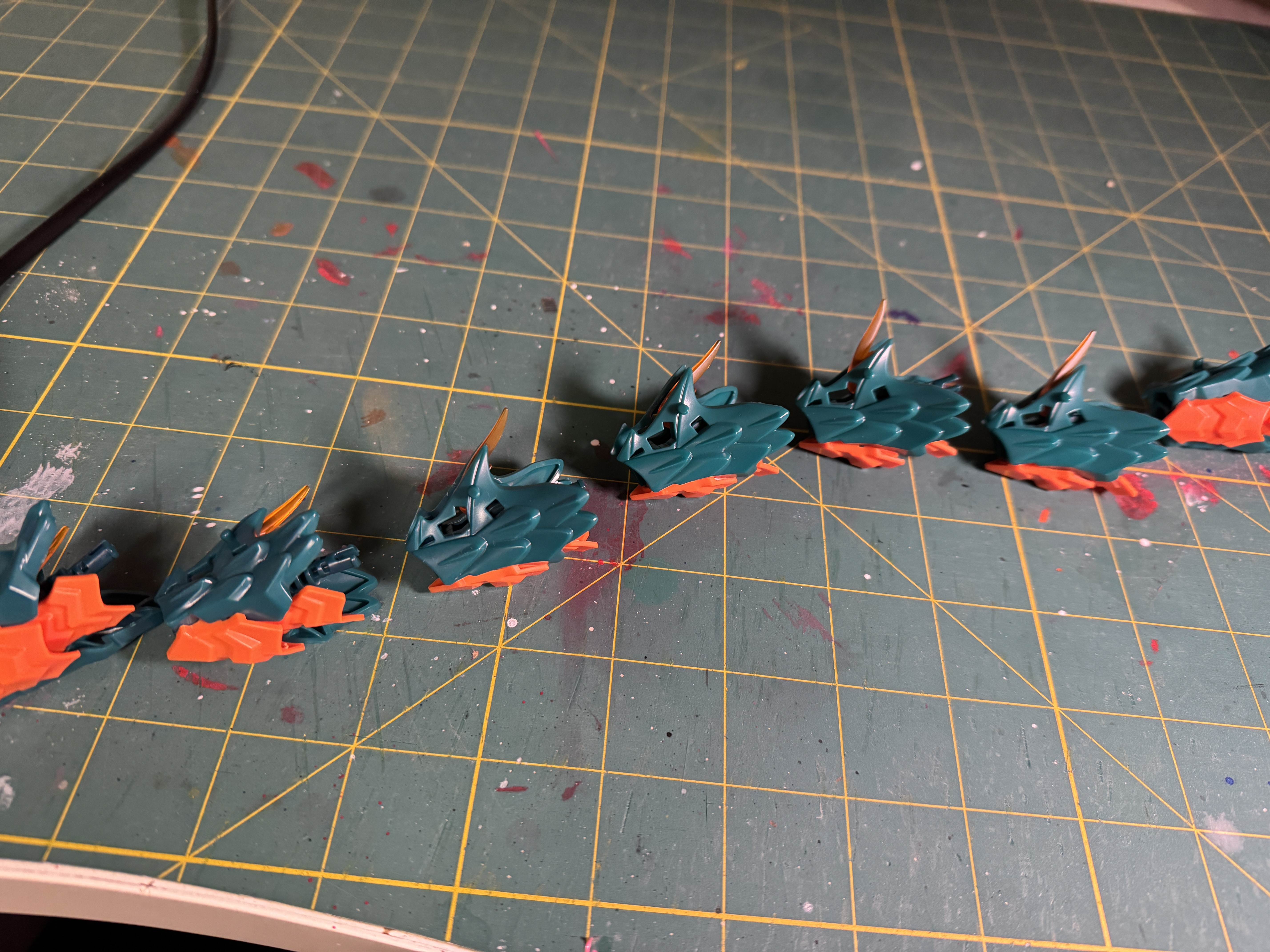 Shenx Dragon body pieces