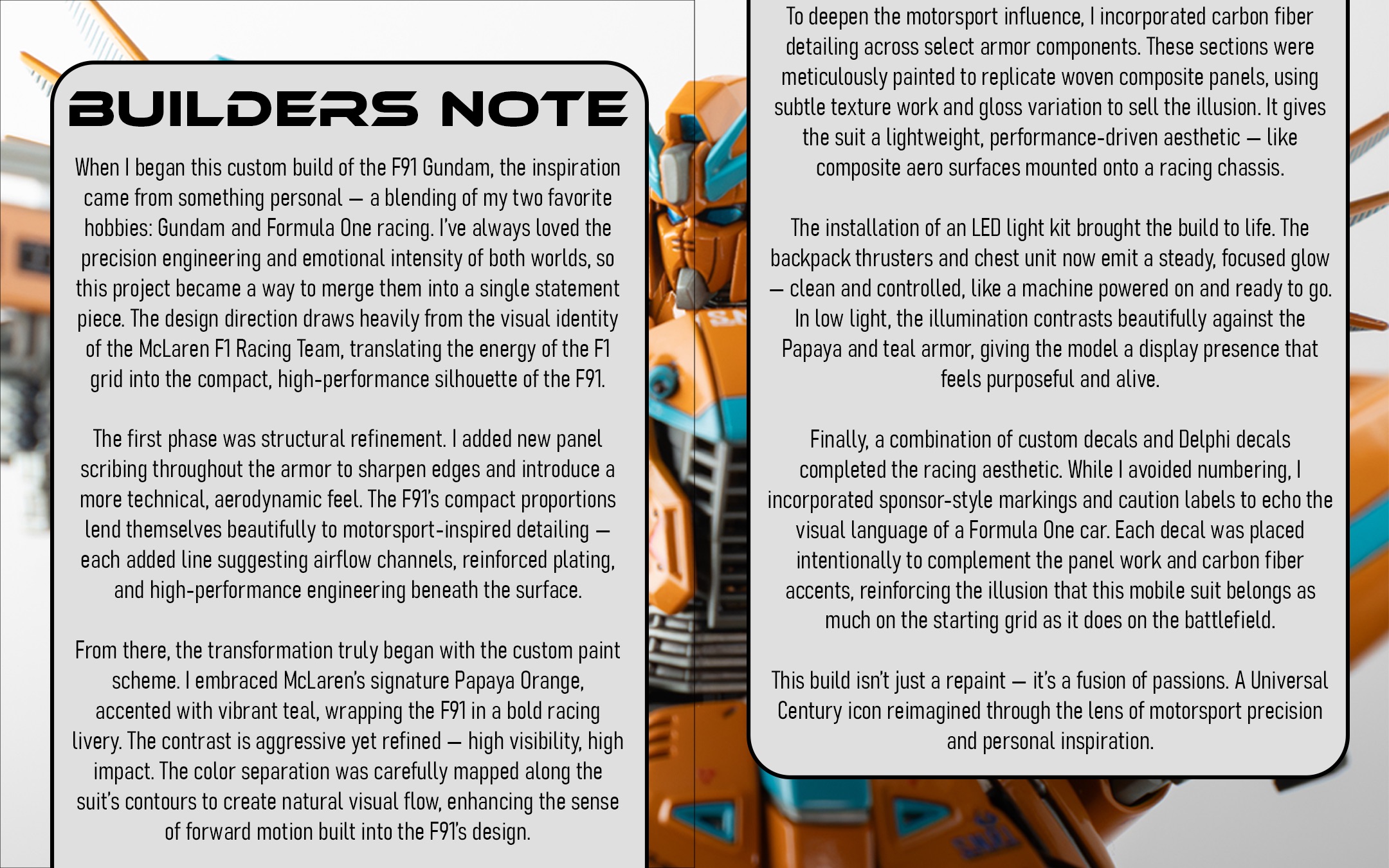 McLaren F1-F91 showcase