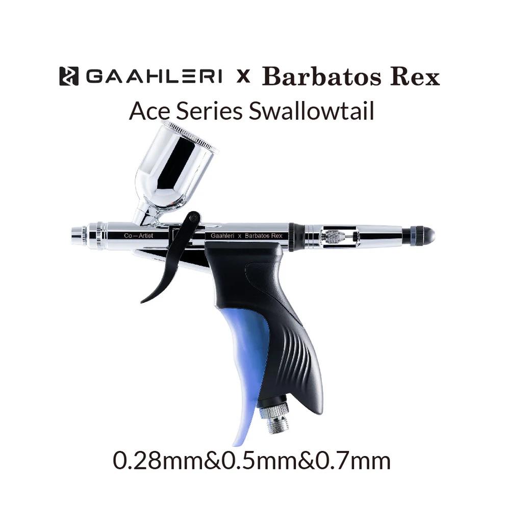 Gaahleri Swallowtail Barbatos Rex airbrush