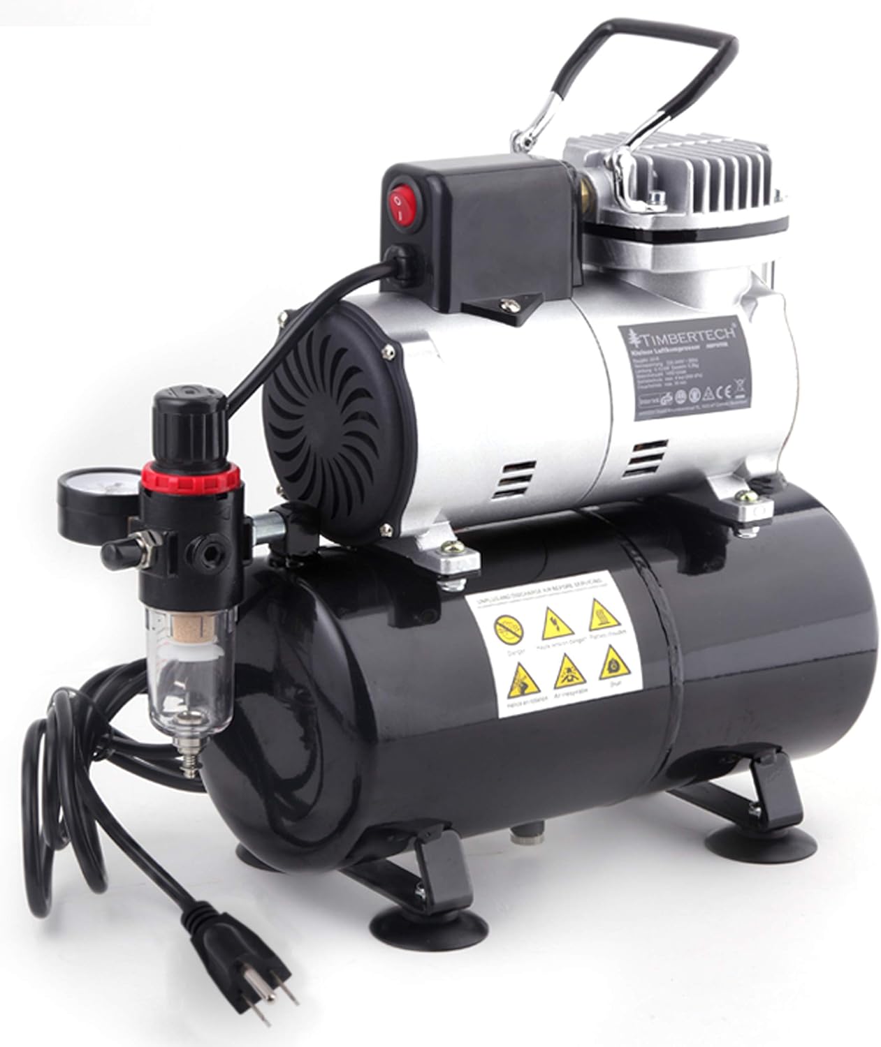 Timbertech ABPST08 airbrush compressor